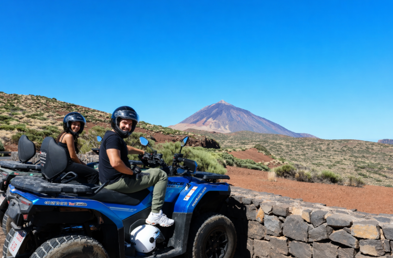 Quad Teide desde Puerto de la Cruz